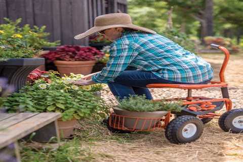 8 Best Garden Scooters for Easy Gardening