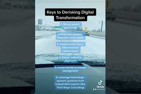 How to reduce risk in digital transformation