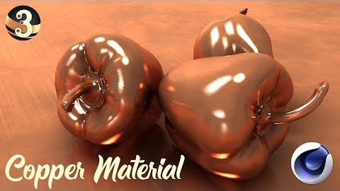 Copper Material - Cinema 4D Basics | Learn Cinema 4D