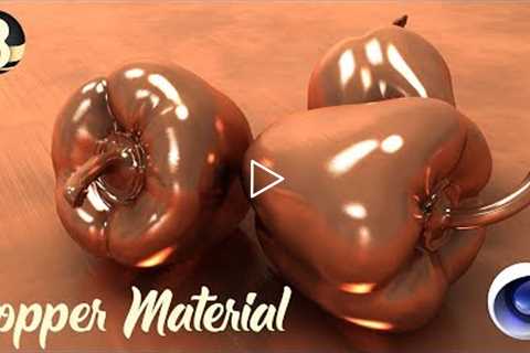 Copper Material - Cinema 4D Basics | Learn Cinema 4D