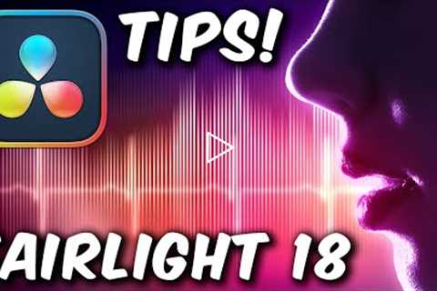 DaVinci Resolve 18 FAIRLIGHT Tips for FAST Audio Editing | Quick Tip Tuesday!