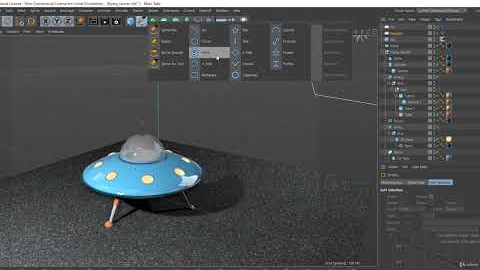 Cinema 4D Tutorials 01: Getting to know the Interface 01: A brief tour of the interface