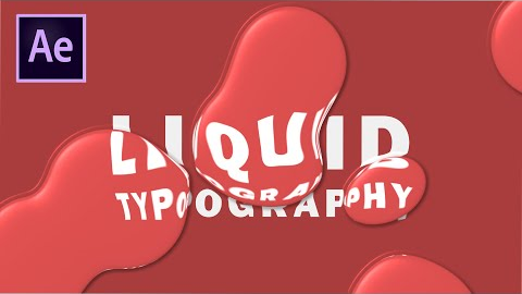Cara Membuat Efek Tetesan Air Liquid Typography | After Effects Tutorial