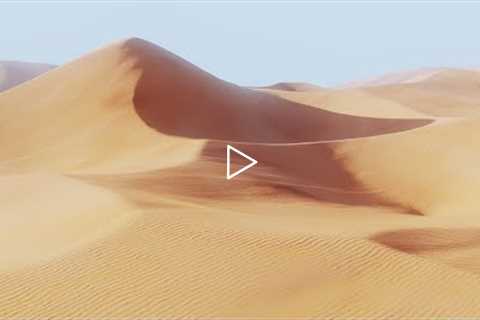 Cinema 4D Tutorial - Desert Landscape in Redshift