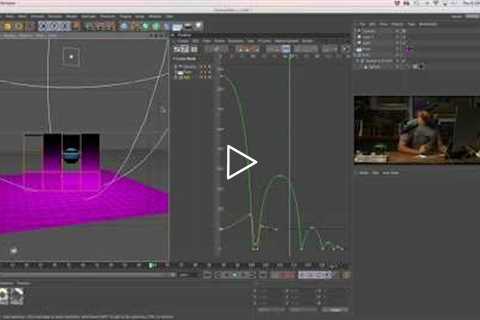 Cinema 4d : Graph Editor & Scene Creation Basics