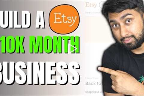 How to Sell on Etsy For Beginners [Make Money Online 2022]