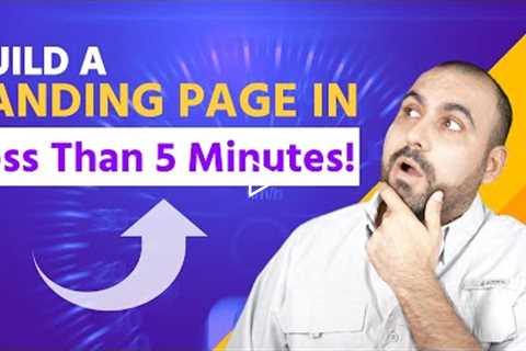 How to Build a Landing Page with FastPages.io - Less Than 5 Minutes!