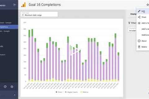 How to create a Google Analytics custom goal completion metric | PowerMetrics Tutorial