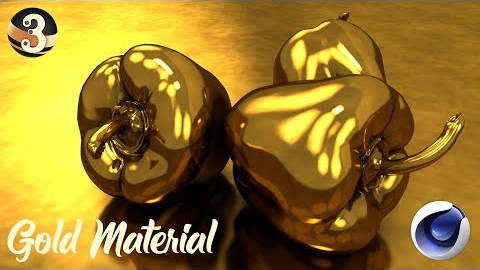 Gold Material - Cinema 4D Basics | Learn Cinema 4D