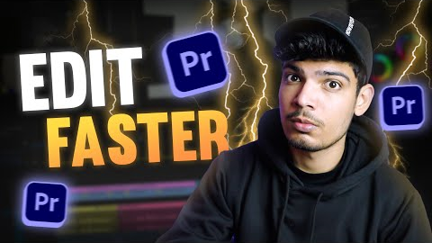 How to Edit Video Fast in Adobe Premiere Pro | Rachit Singh