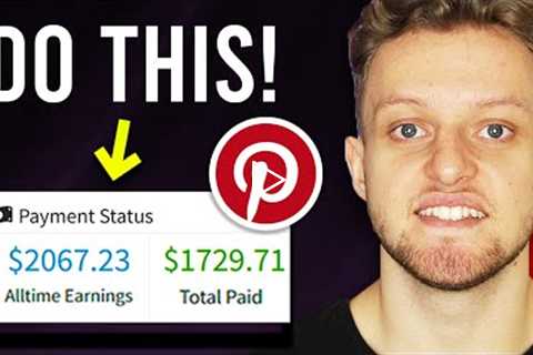 Earn +$3,000/Month With CPA Marketing Pinterest Method (CPAGrip Tutorial)