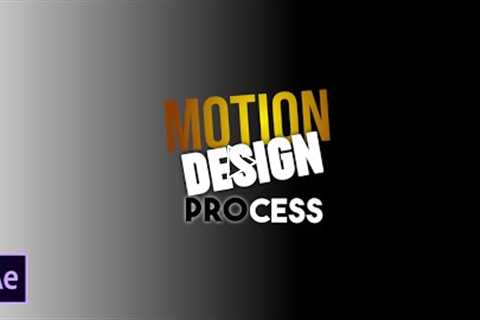 Text Animation in After Effects - After Effects Tutorial - No Plugins - 91 Tech Designer -2022