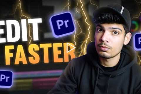 How to Edit Video Fast in Adobe Premiere Pro | Rachit Singh