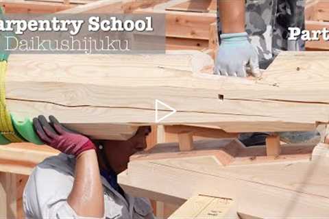 Part 5 - Traditional Japanese Carpentry - Daikushijuku - Itakura House - Tatemae Day 2 - Final