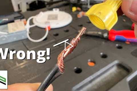 Most Common DIYer Electrical Mistake - Don't Let This Be You!