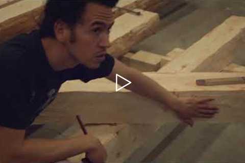 Medieval carpentry - building without nails. French Timber Framing & Scribing