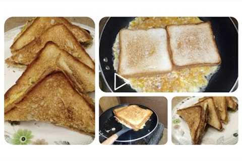 Breakfast Recipe | Healthy Breakfast | Less Ingredient Breakfast Recipe | Sandwich Recipe