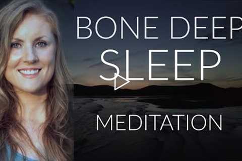 Full-Body Relaxation and Guided Breathing Meditation | for Bone Deep Sleep – Rest and Restore