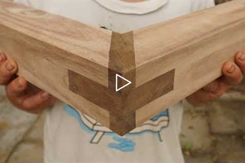 IMPOSSIBLE Looking Handmade Joints - Amazing Technology Japanese Woodworking Joints Skills