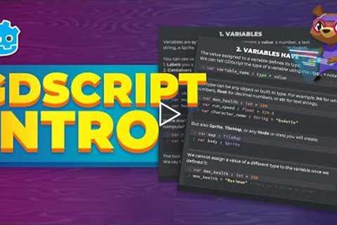 Intro to GDScript for Programming Beginners