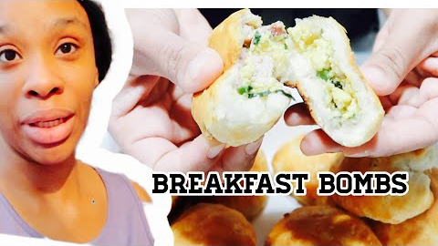 LET'S MAKE SOME BREAKFAST BOMBS| COOK WITH ME | QUICK FIX IDEAS FOR CHILDREN