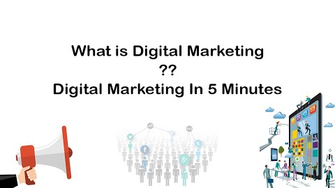 Digital Marketing In 5 Minutes | What Is Digital Marketing? | Learn Digital Marketing