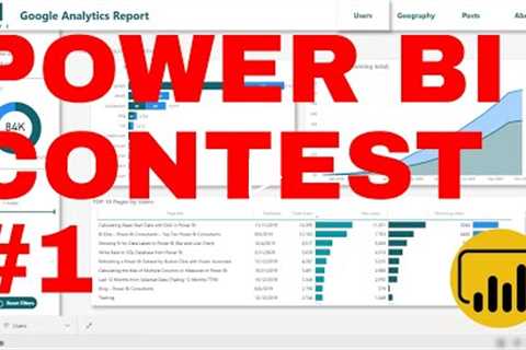 Power BI Competition #1 - Google Analytics Data