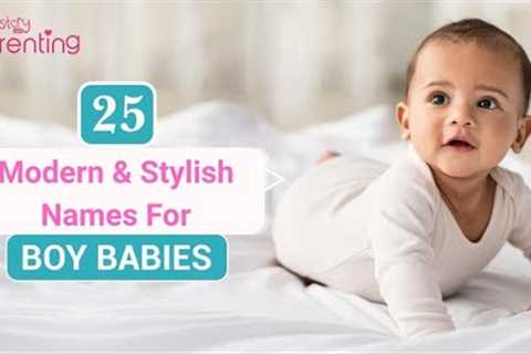 25 Modern and Stylish Baby Boy Names With Meanings