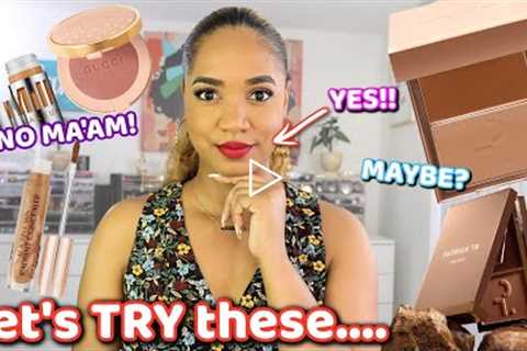 GET READY WITH ME | TRYING Patrick Ta Crème Foundation + *NEW* Makeup