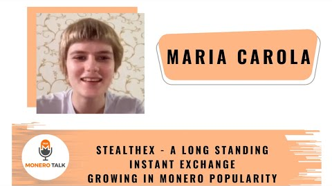 StealthEx — A long standing Instant Exchange growing in Monero popularity with — Maria Carola