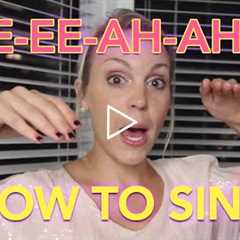 How to Sing: 3 Minute Warm up Voice Lesson