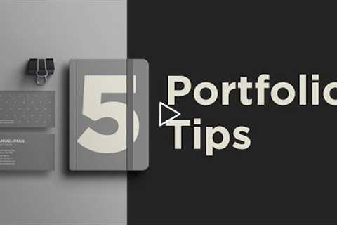 Five Tips To Improve Your Logo Design Portfolio