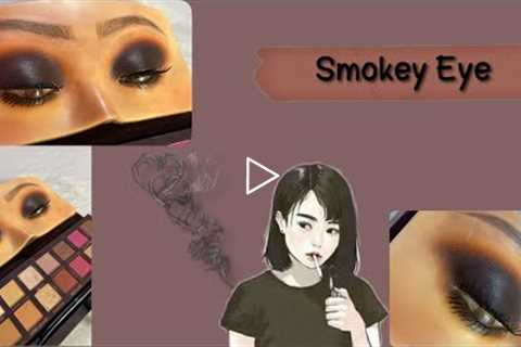 How to : Step by Step smokey eye makeup tutorial in urdu