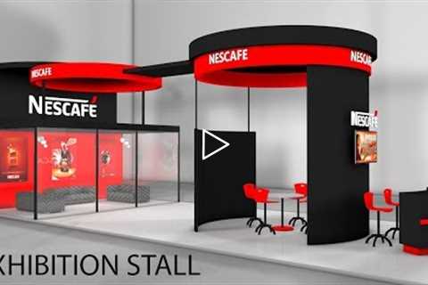 Cinema 4D Modeling Tutorial - Exhibition Stall Modeling in C4D