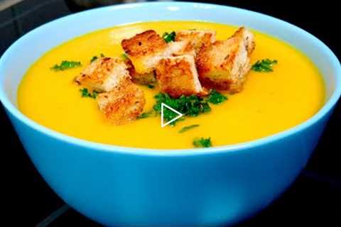 Healthy Vegan Soup without chemicals | Butternut Squash Soup | Easy cooking