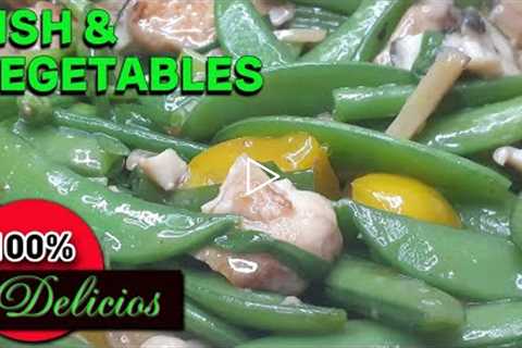 Easy and Simple Way of Cooking Super Delicious Fish and Vegetables For a Healthy Diet