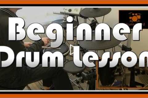 ★ How To Play Drums (1) ★ Beginner Drum Lesson | Free Video Drum Lesson