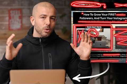 How To Fix Your Funnels & Landing Pages To Convert Like CRAZY (Full Breakdown)