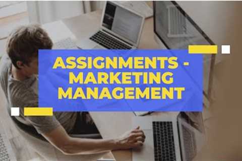 NMIMS Assignment - Marketing Management - December 2022