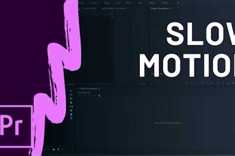How To Do Slow Motion in Premiere Pro CC
