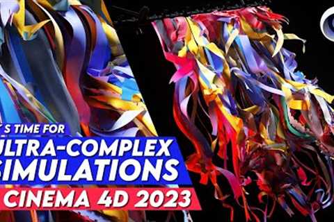 Ultra-Complex Simulations in Cinema 4D 2023: Let´s build a highly detailed Flag with Cloth Tools