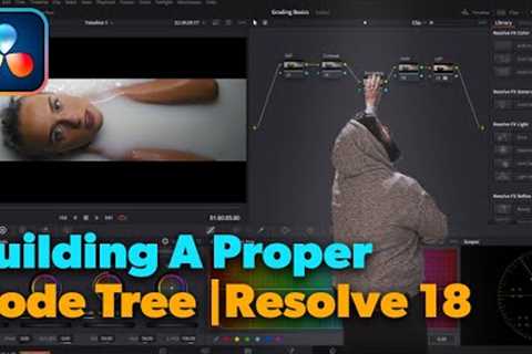 Build your COLOR GRADE NODES the RIGHT Way | Davinci Resolve 18 Tutorial