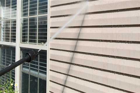 When is the best time to pressure wash your  house