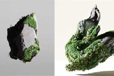 Procedural Nature Growth with Cinema 4D and Octane Scatter