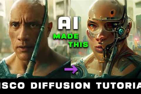 Disco Diffusion Tutorial | Using AI To Generate Videos | Turn Your Video Into Stylized Animation