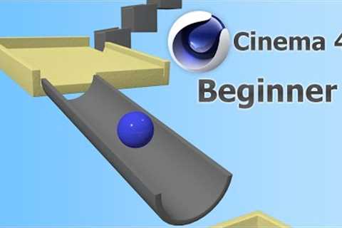 Cinema 4D Absolute Beginner''''s Tutorial: Downhill Steps