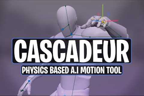 Cascadeur 1.0 - Free Fast Physically Based A.I Animation Tool!