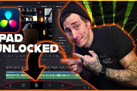 HOW TO: GET ALL DAVINCI RESOLVE EDIT pages on IPAD!!!