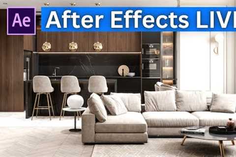 After effects Interior View | After Effects Editing for Beginners | Live Doubt Solving class