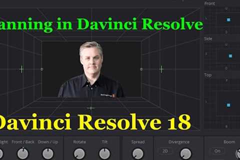 Davinci Resolve 18 Advanced Panning Functions in Fairlight